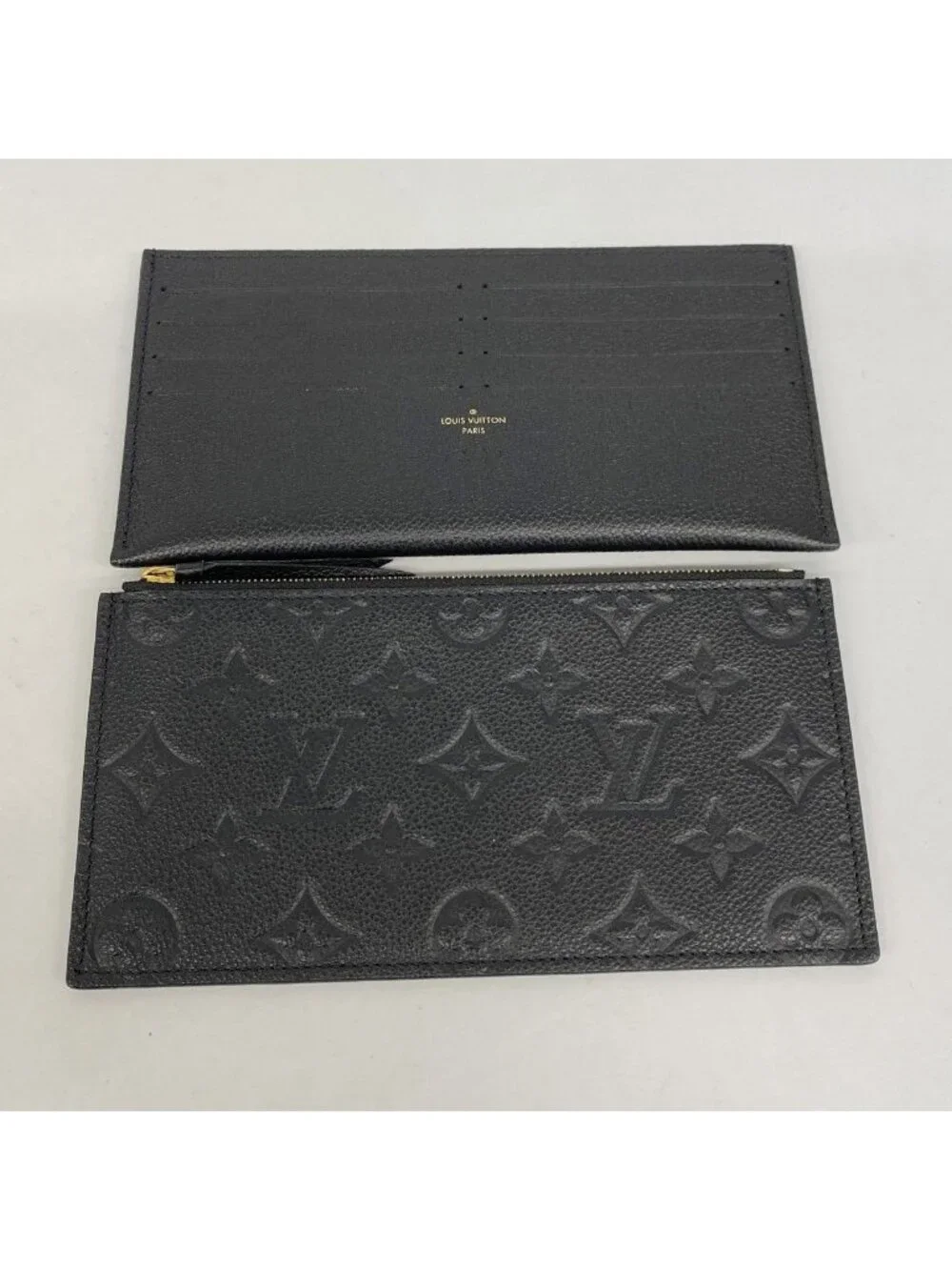Louis Vuitton Shoulder Wallet Monogram Empreinte Pochette Felicity Noir